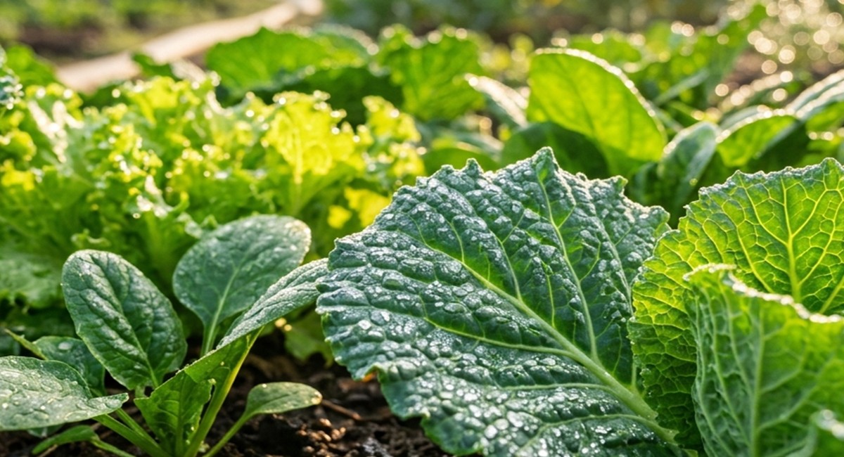 Green leaf close-up